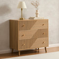 Dusklia - Dora 3 Drawer Chest - Light Wood