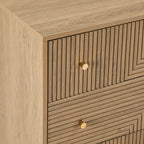Dusklia - Dora 3 Drawer Chest - Light Wood