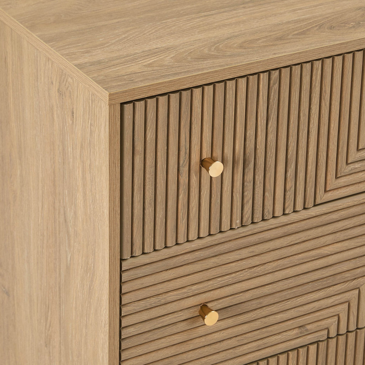 Dusklia - Dora 3 Drawer Chest - Light Wood