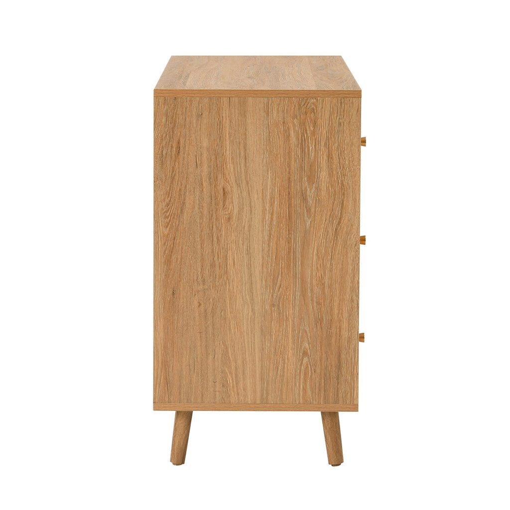 Dusklia - Dora 3 Drawer Chest - Light Wood