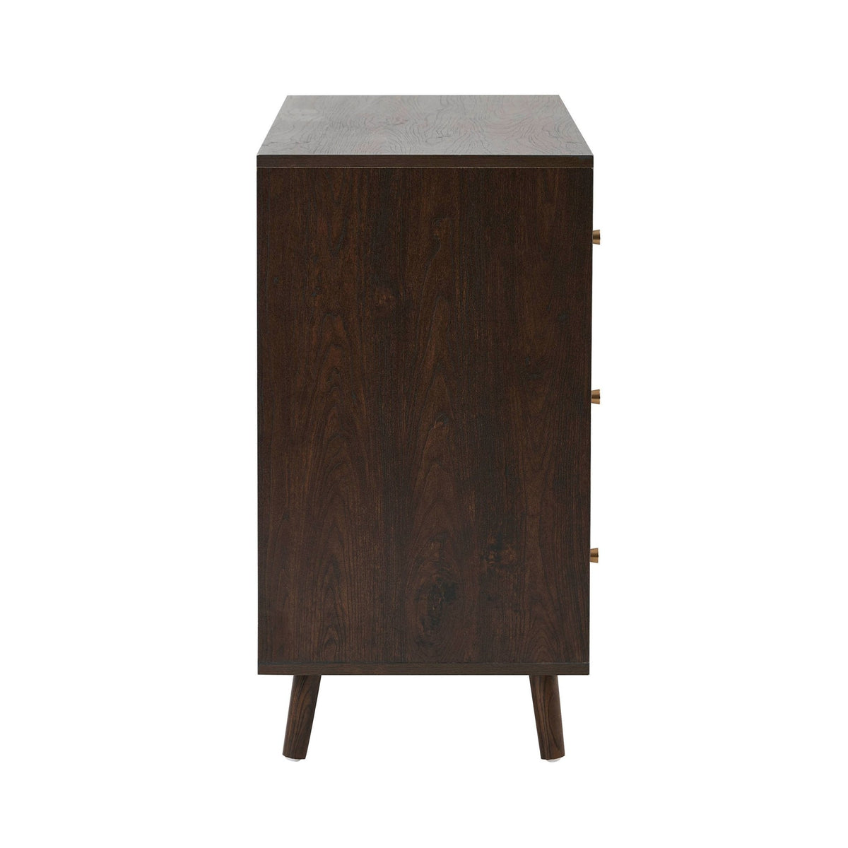 Dusklia - Dora 3 Drawer Chest - Walnut