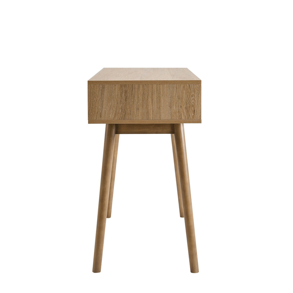 Dusklia - Dora Dressing Table Console - Light Wood