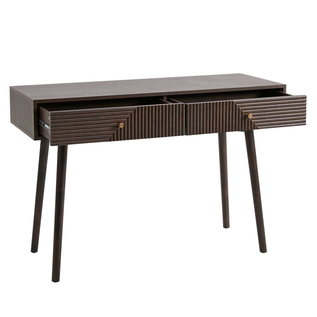 Dusklia - Dora Dressing Table Console - Walnut