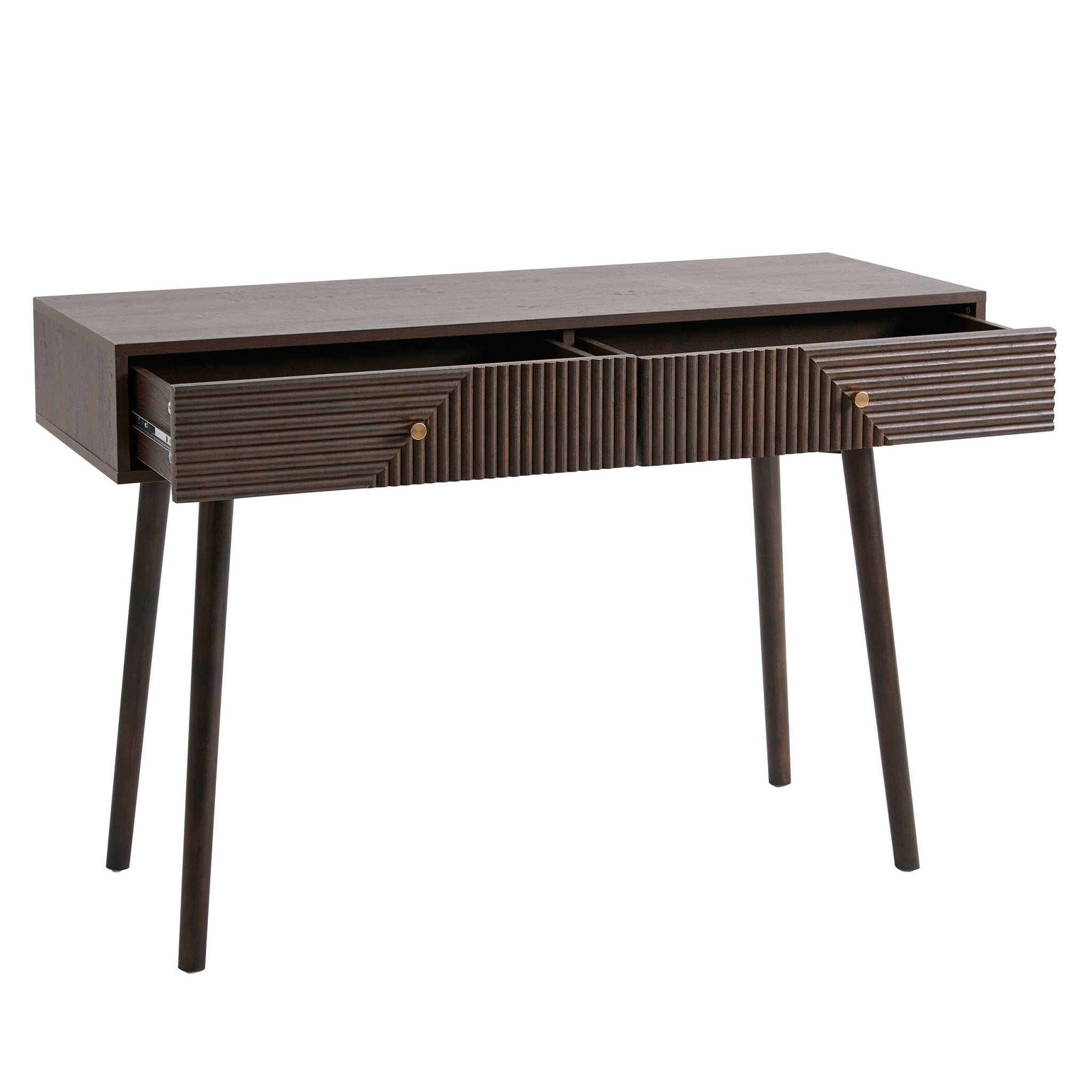 Dusklia - Dora Dressing Table Console - Walnut