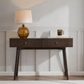 Dusklia - Dora Dressing Table Console - Walnut