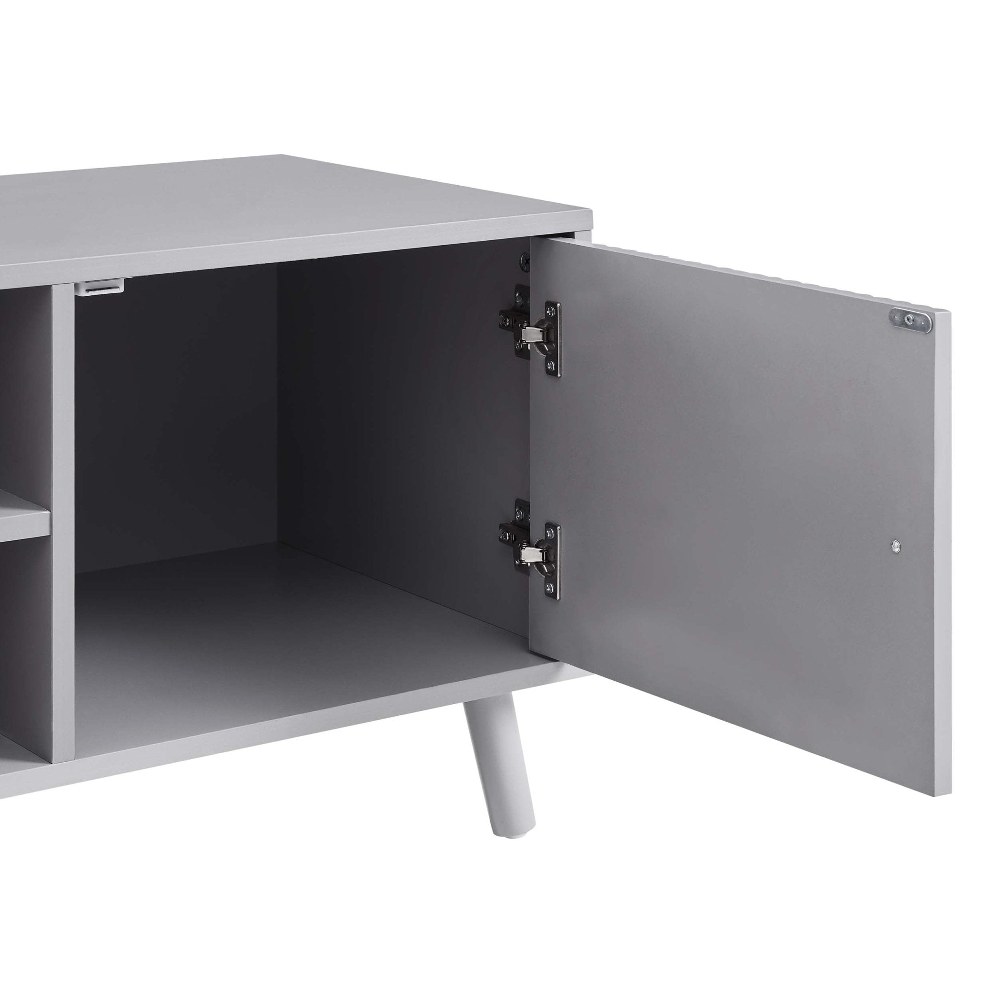 Dusklia - Dora TV Unit for TVs up to 60- Light Grey