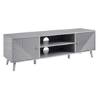 Dusklia - Dora TV Unit for TVs up to 60- Light Grey