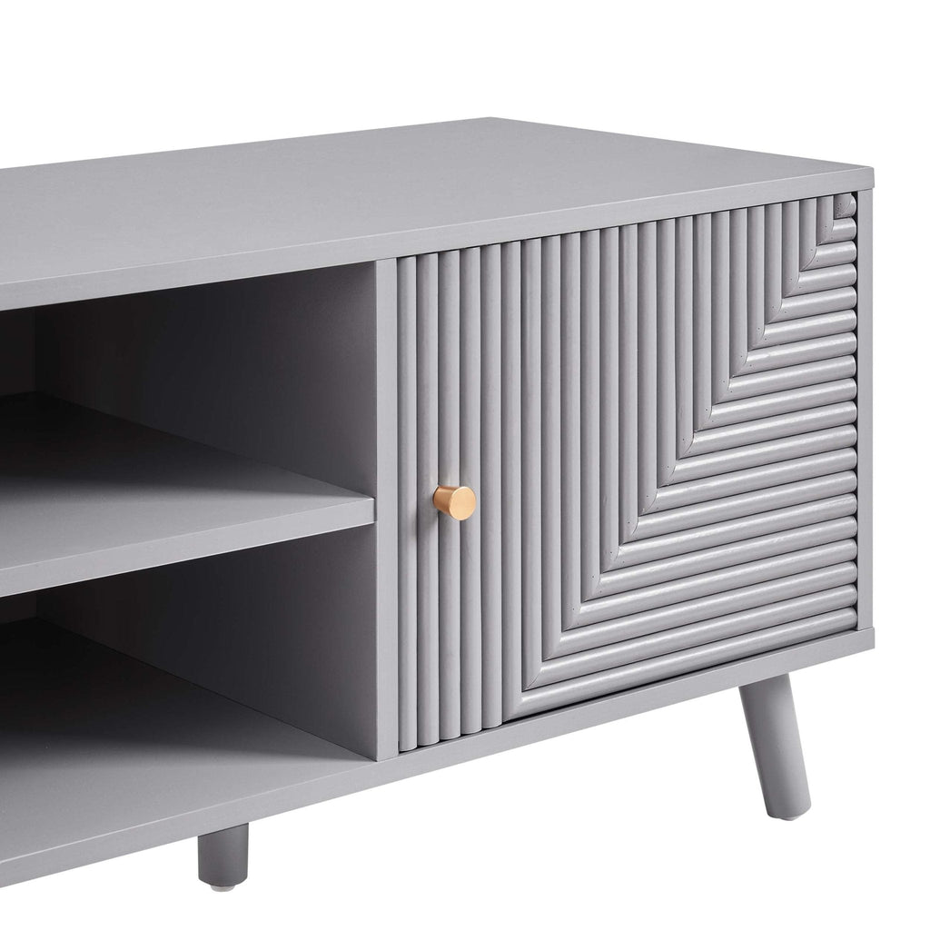 Dusklia - Dora TV Unit for TVs up to 60- Light Grey