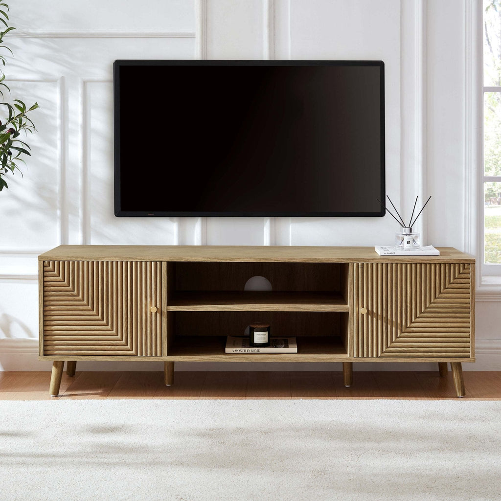 Dusklia - Dora TV Unit for TVs up to 60 - Light Wood