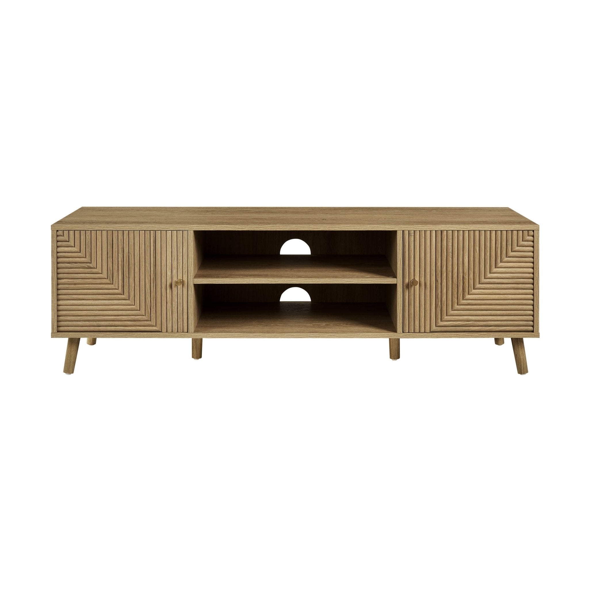 Dusklia - Dora TV Unit for TVs up to 60 - Light Wood