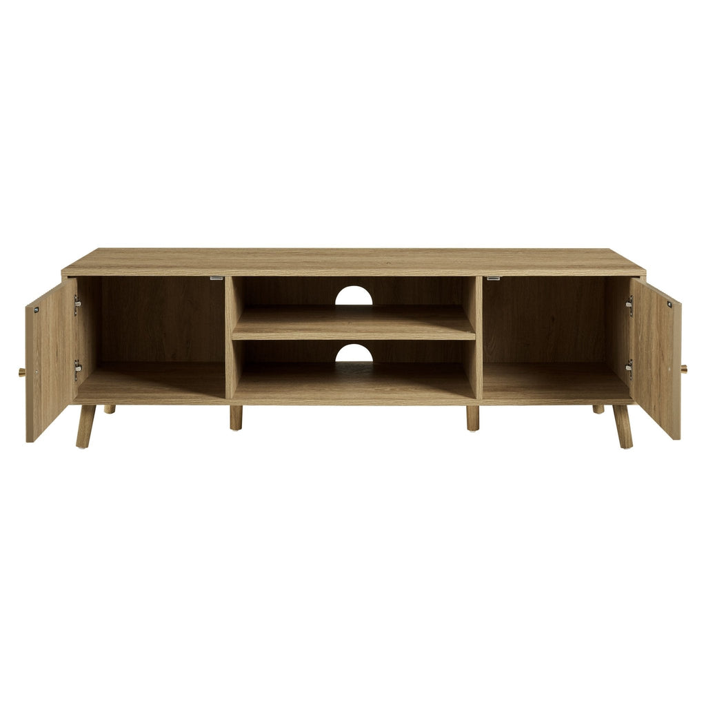 Dusklia - Dora TV Unit for TVs up to 60 - Light Wood