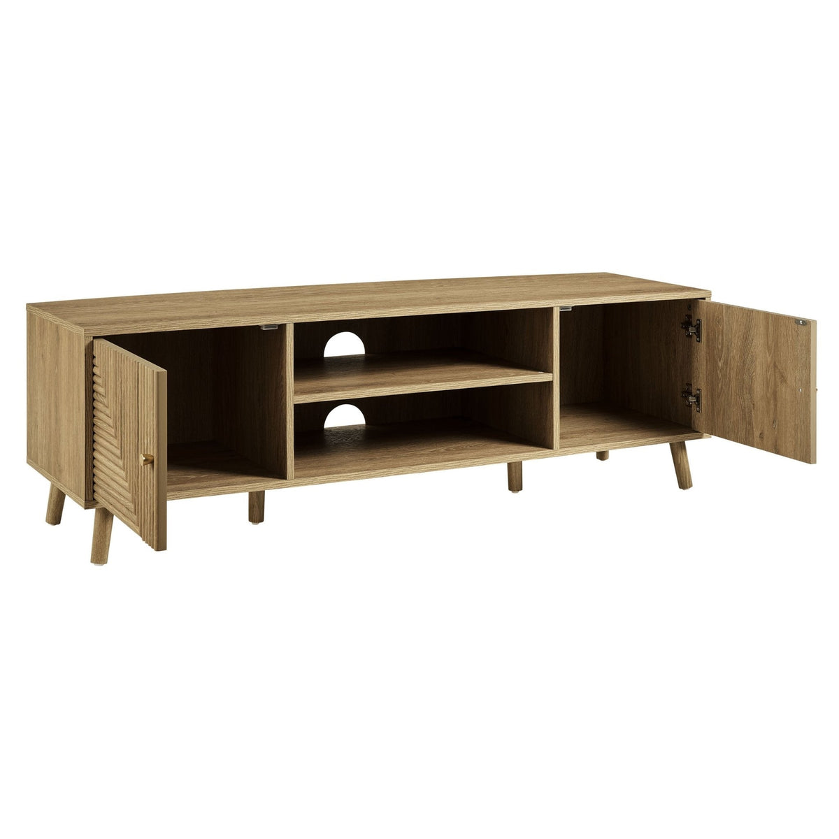 Dusklia - Dora TV Unit for TVs up to 60 - Light Wood