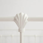 Dusklia - Dorset Metal Bed Frame - White