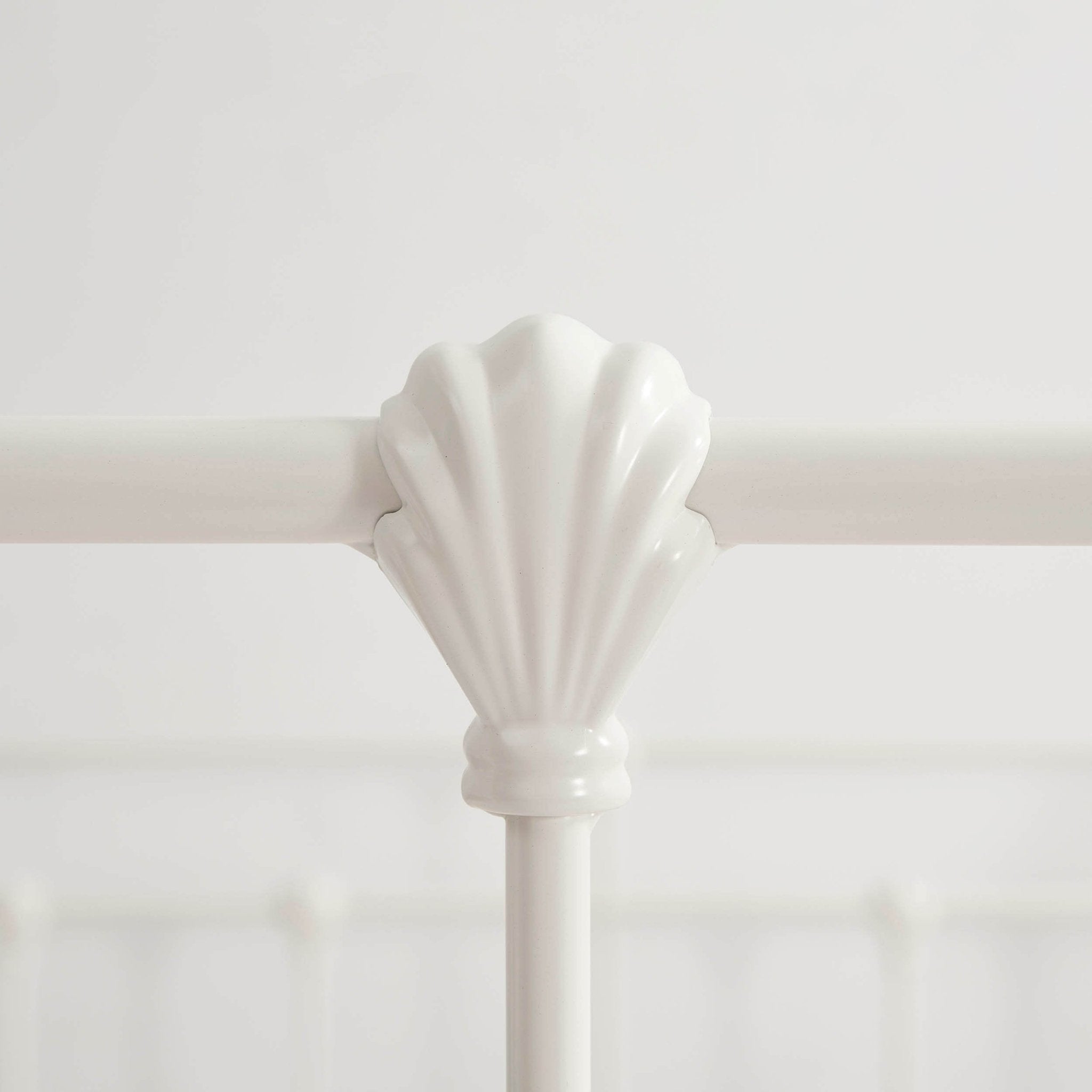 Dusklia - Dorset Metal Bed Frame - White