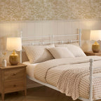 Dusklia - Dorset Metal Bed Frame - White