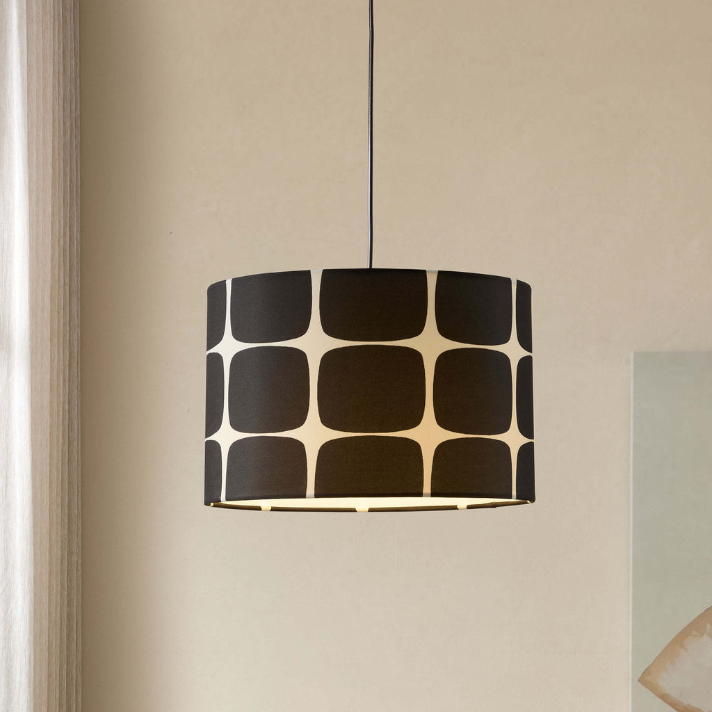 Dusklia - Drew Geometric Ceiling Shade - Black