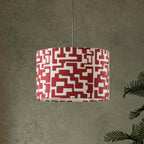 Dusklia - Drew Geometric Ceiling Shade - Orange