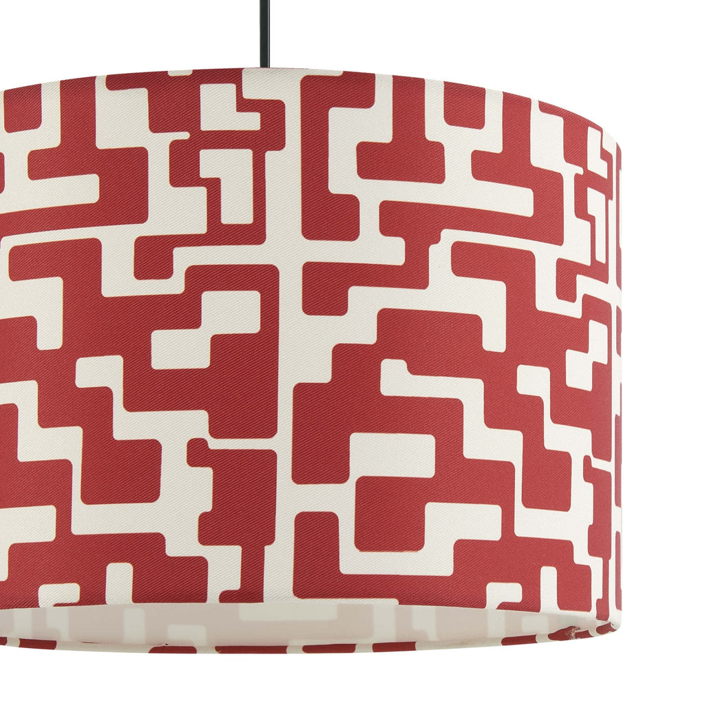 Dusklia - Drew Geometric Ceiling Shade - Orange
