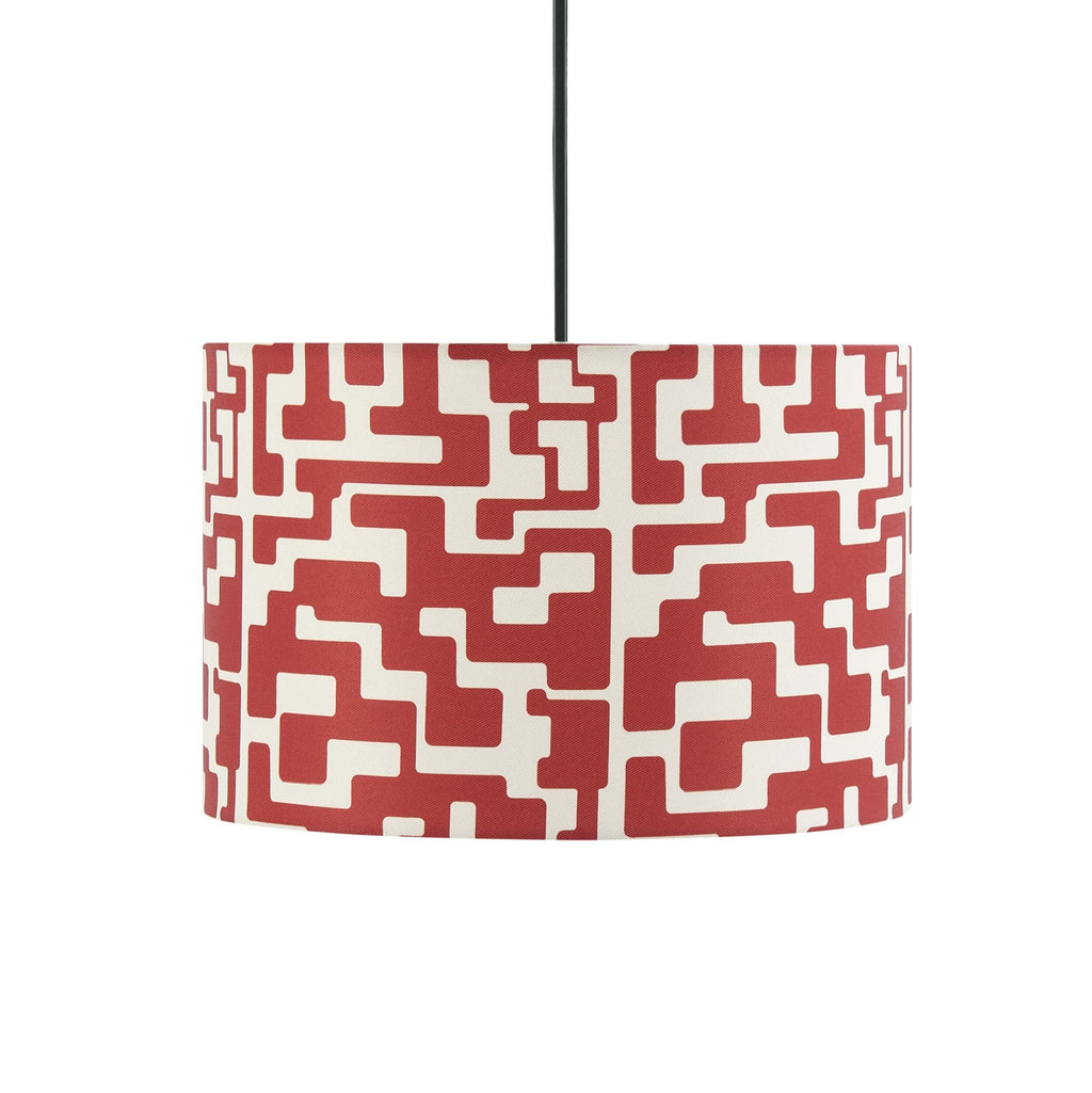 Dusklia - Drew Geometric Ceiling Shade - Orange