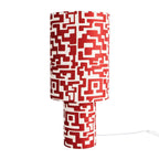 Dusklia - Drew Geometric Table Lamp - Orange