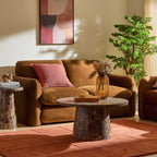 Dusklia - Dublin 2 Seater Sofa- Muted Gold