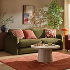 Dusklia - Dublin 3 Seater Sofa - Rich Green