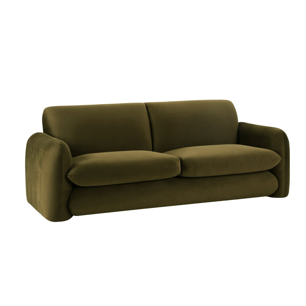 Dusklia - Dublin 3 Seater Sofa - Rich Green