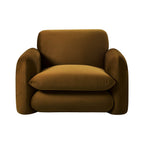 Dusklia - Dublin Loveseat- Muted Gold