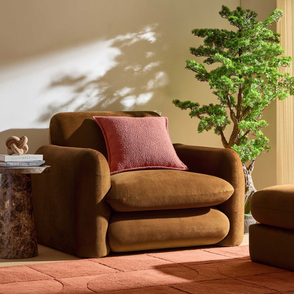 Dusklia - Dublin Loveseat- Muted Gold