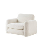 Dusklia - Dublin Loveseat - Popcorn Teddy