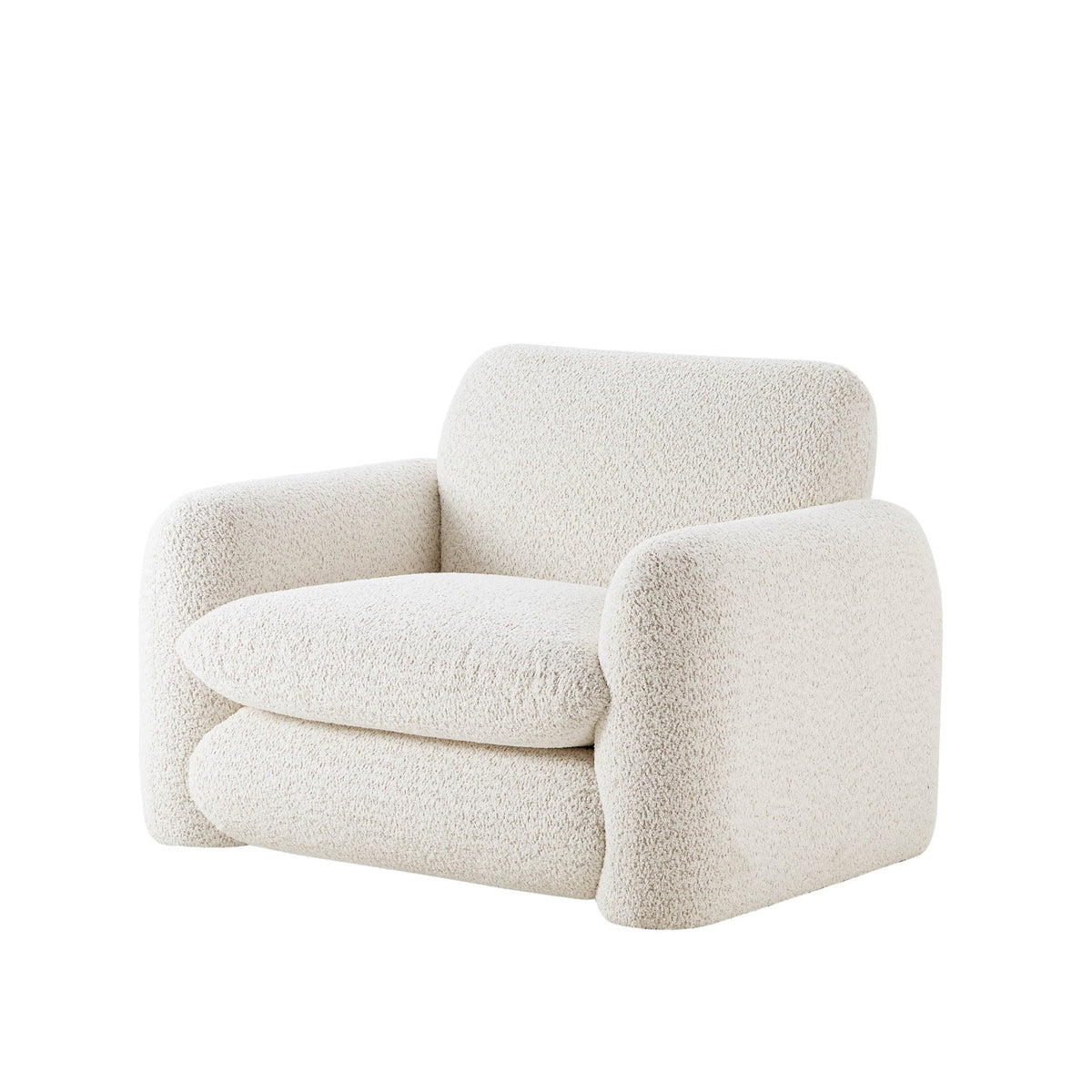 Dusklia - Dublin Loveseat - Popcorn Teddy
