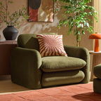 Dusklia - Dublin Loveseat - Rich Green