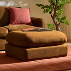 Dusklia - Dublin Pouffe - Muted Gold