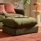 Dusklia - Dublin Pouffe - Rich Green