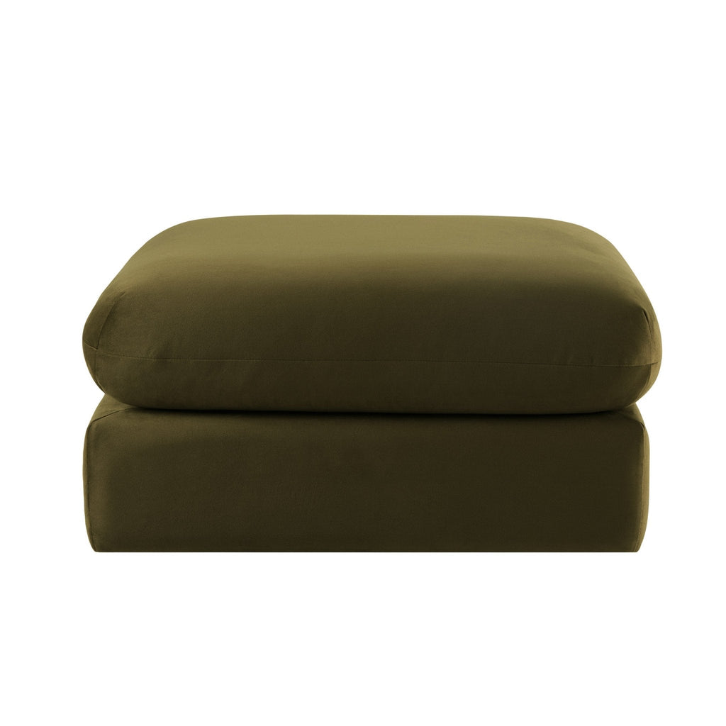 Dusklia - Dublin Pouffe - Rich Green