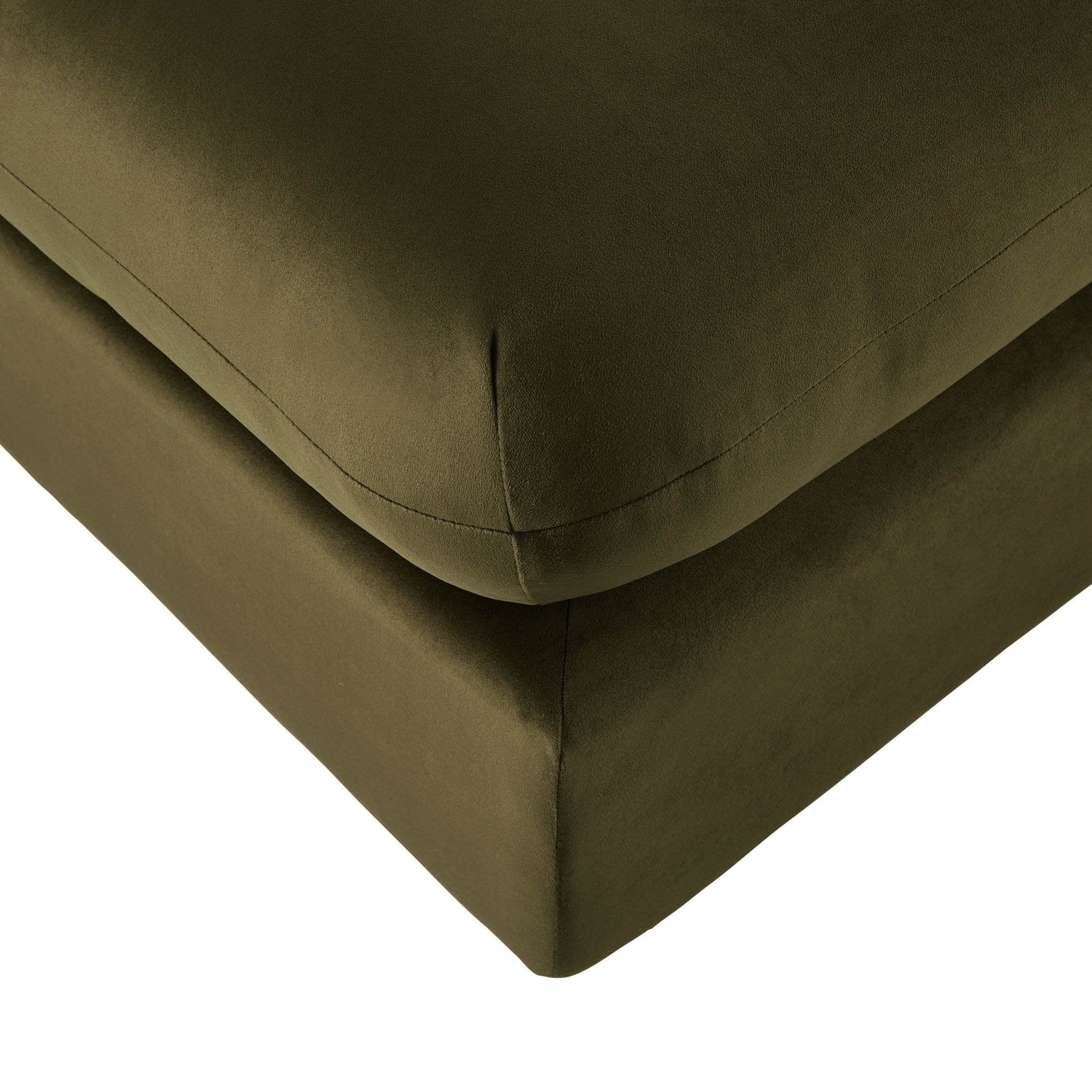 Dusklia - Dublin Pouffe - Rich Green