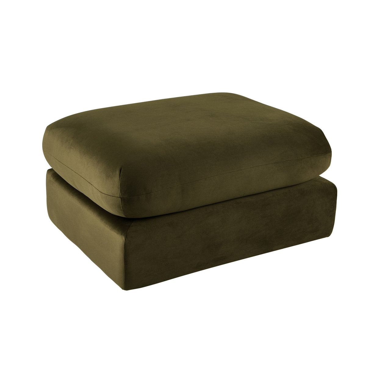 Dusklia - Dublin Pouffe - Rich Green