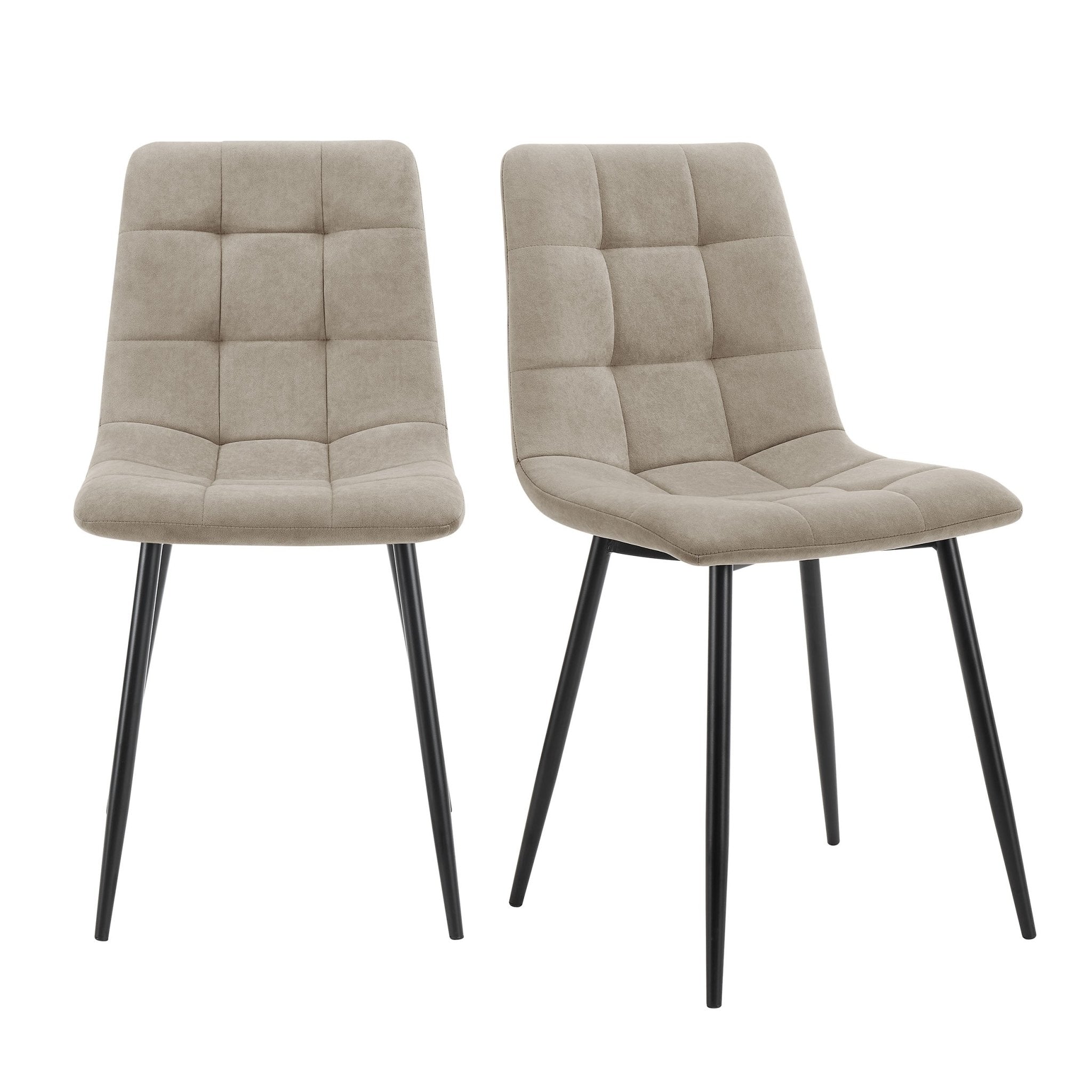 Dusklia - Eden Set of 2 Dining Chairs - Stone