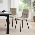Dusklia - Eden Set of 2 Dining Chairs - Stone