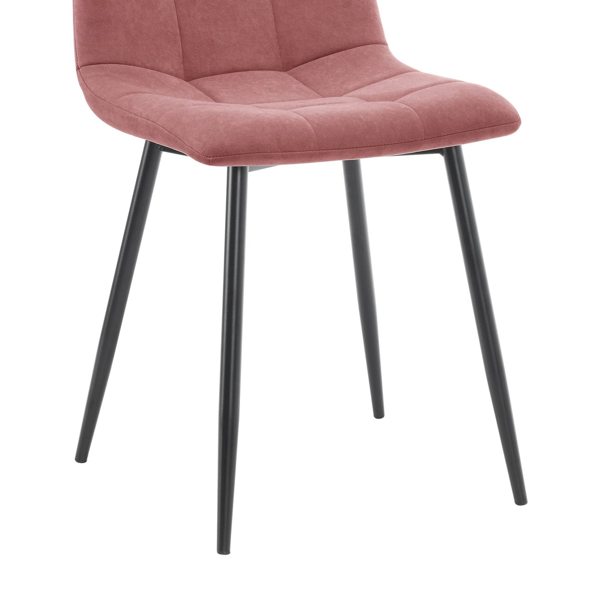 Dusklia - Eden Set Of 2 Dining Chairs - Velvet - Pink