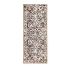 Dusklia - Elara Traditional Floral Runner 60x150cm - Brown