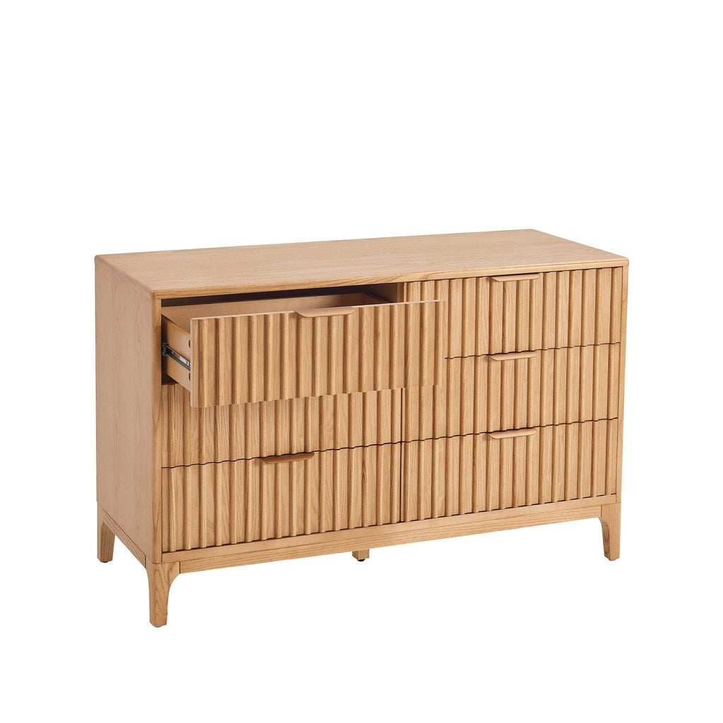 Dusklia - Elena Ash 6 Drawer Chest - Light Wood