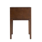 Dusklia - Elena Ash 1 Drawer Nightstand - Walnut