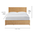 Dusklia - Elena Divan Bed - Wood