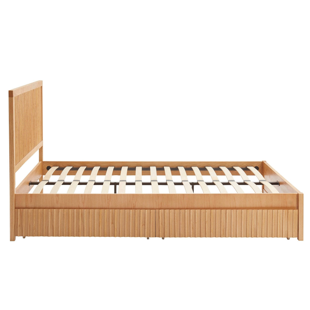 Dusklia - Elena Divan Bed - Wood