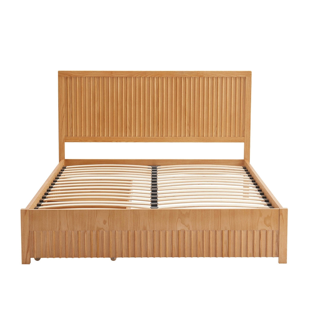 Dusklia - Elena Divan Bed - Wood