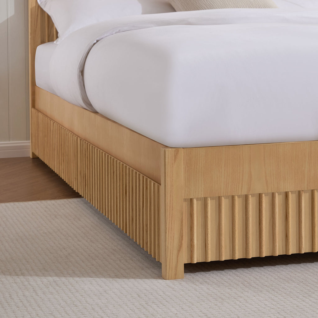 Dusklia - Elena Divan Bed - Wood