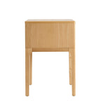 Dusklia - Elena Ash 1 Drawer Nightstand - Light Wood