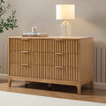 Dusklia - Elena Ash 6 Drawer Chest - Light Wood