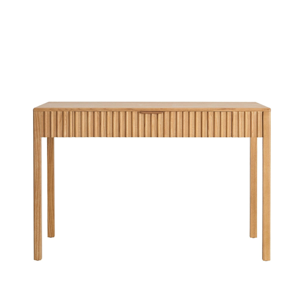 Dusklia - Elena Ash Desk - Light Wood
